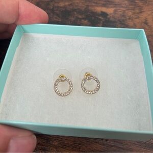 PARK LANE ROO EARRINGS GOLD Circle hypoallergenic lead/nickel free Classic Studs